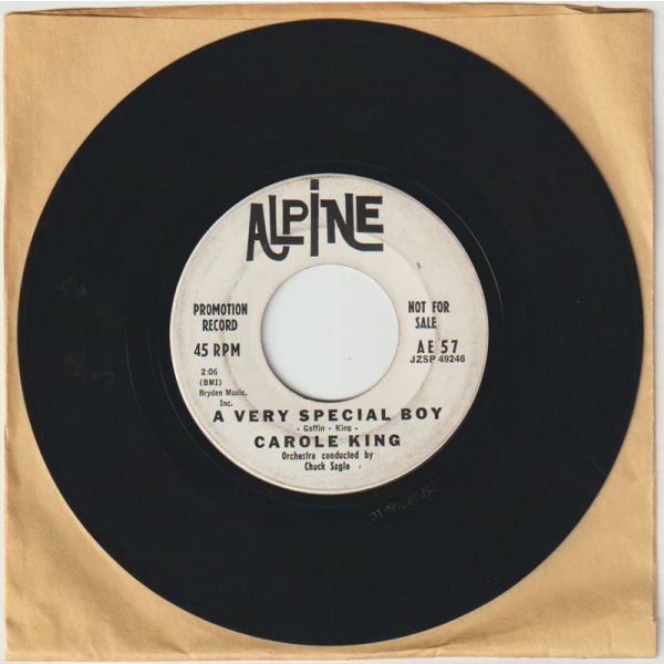 洋楽 Carole King Oh, Neil on Alpine Popcorn Carole King - Oh, Neil / A Very Special Boy - Alpine Ae 57 Dj