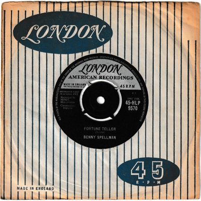 英7” Benny Spellman Lipstick Traces / Fortune Teller 45HLP9570 LONDON /00080 7